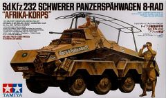 Tamiya 1/35 Sd.Kfz.232 Afrika Korps # 35297 - Plastic Model Kit