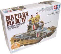 Tamiya 1/35 Matilda Mk.III/IV British Infantry Tank # 35300 - Plastic Model Kit