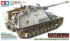 Tamiya 1/35 German Self Propelled Heavy Tank Nashorn # 35335 - Plastic Model Kit