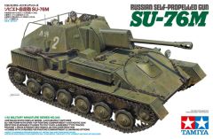 Tamiya 1/35 Russian Self-Propelled Gun - SU-76M # 35348 - Plastic Model Kit