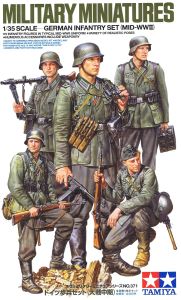Tamiya 1/35 German Infantry Mid WWII # 35371