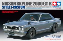 Tamiya 1/24 Nissan Skyline 2000 GT-R Street-Custom # 24335 - Plastic Model Kit
