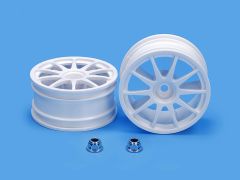 Tamiya Spare Parts 10-Spoke One-Piece Wheels "2