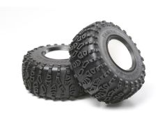 Tamiya Spare Parts Cr-01 Cliff Crawler tyre X 2