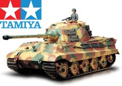 Tamiya 1/16  R/C King Tiger With Option Kit # 56018