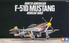 Tamiya 1/72 North American F-51D Mustang # 60754 - Plastic Model Kit