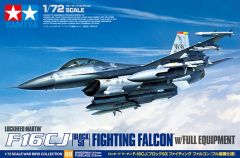 Tamiya 1/72 F-16 CJ Fighting Falcon - Block 50 w/Full Equipment # 60788 - Plastic Model Kit