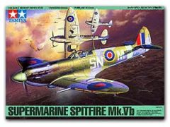 Tamiya 1/48 Spitfire Mk.Vb # 61033 - Plastic Model Kit
