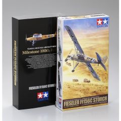 Tamiya 1/48 Fieseler Fi156C Storch # 61100 - Plastic Model Kit