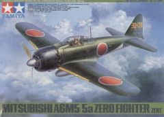 Tamiya 1/48 Mitsubishi A6M5/5a Zero (Zeke) # 61103 - Plastic Model Kit