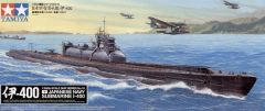 Tamiya 1/350 I-400 Japanese Navy Submarine # 78019 - Plastic Model Kit