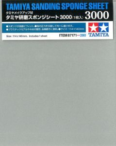 Tamiya Sanding Sponge Sheet 3000 Grit # 87171