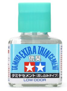 Tamiya 40ml Low Odour Extra Thin Cement # 87236