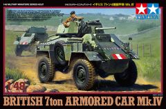 Tamiya 1/48 British 7ton ARMORED CAR Mk.IV # 32587 - Plastic Model Kit