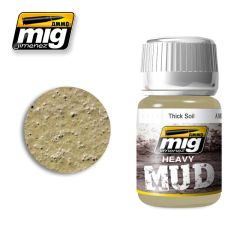 Ammo by Mig Jimenez 35ml Thick Soil Heavy Mud Texture # 1701