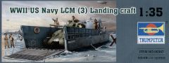 Trumpeter 1/35 LCM-3 Landing craft # 00347 - Plastic Model Kit
