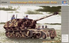 Trumpeter 1/35 Panzerjager 39H mit PaK40/3 75mm # 00354 - Plastic Model Kit