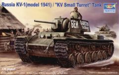Trumpeter 1/35 KV-1 Model 1941 Small Turret # 00356 - Plastic Model Kit