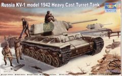 Trumpeter 1/35 KV-1 Model 1942 Heavy Cast Turret # 00359 - Plastic Model Kit