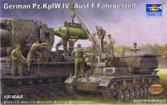 Trumpeter 1/35 Scale Pz.Kpfw.IV Ausf.F Fahrgestell # 00363 - Plastic Model Kit