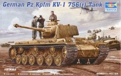Trumpeter 1/35 Pz.756(r) Tank # 00366 - Plastic Model Kit