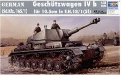 Trumpeter 1/35 Geschutzwagen Ivb Sd.Kfz 165/1 10.5cm # 00374 - Plastic Model Kit