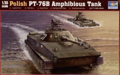 Trumpeter 1/35 Polish PT-76B Amphibious Tank # 00382 - Plastic Model Kit