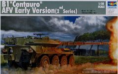 Trumpeter 1/35 Italian B1 Centauro Tank Destroyer # 00386 - Plastic Model Kit
