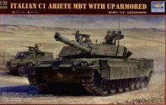 Trumpeter 1/35 Italian C1 Ariete MBT w/ up armour # 00394 - Plastic Model Kit