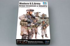 Trumpeter 1/35 Modern US Army Armour Crew and Infantry Set # 00424