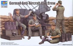 Trumpeter 1/35 German Anti-Aircraft Gun Crew # 00432 - Plastic Model Kit