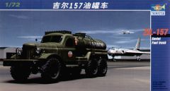 Trumpeter 1:72 scale Zil-157 Soviet Fuel Tanker - Plastic Model Kit