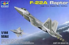 Trumpeter 1/144 Boeing F-22A Raptor # 01317