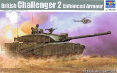 Trumpeter 1/35 British Challenger 2 with Anti-Heat Fences # 01522