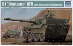 Trumpeter 1/35 B1 Centauro AFV early Versi # 01563 - Plastic Model Kit