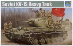 Trumpeter 1/35 KV-1S Soviet Heavy Tank # 01566 - Plastic Model Kit