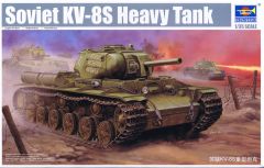 Trumpeter 1/35 KV-8S Soviet Heavy Tank - Plastic Model Kit # 01572