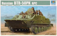 Trumpeter 1/35 Russian BTR-50PK APC # 01582 - Plastic Model Kit