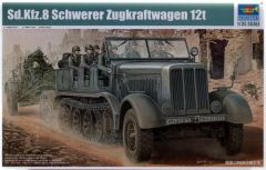 Trumpeter 1/35 Sd.Kfz.8 Schwerer Zugkraftwagen 12 ton # 01583 - Plastic Model Kit