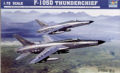 Trumpeter 1/72 F-105D Thunderchief # 01617 - Plastic Model Kit