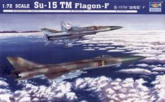 Trumpeter 1/72 Sukhoi Su-15TM Flagon F # 01623 - Plastic Model Kit