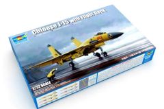 Trumpeter 1/72 Chinese J-15 with Carrier Deck # 01670