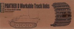 Trumpeter 1/35 Panther D Workable Track links # 02046 - Plastic Model Kit