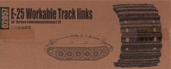 Trumpeter 1/35 E-25 Workable Track Links f # 02057 - Plastic Model Kit