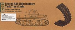 Trumpeter 1/35 French R35 Light Infantry Track Links # 02061 - Plastic Model Kit