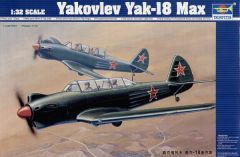 Trumpeter 1/32 Yakovlev Yak 18 Max # 02213 - Plastic Model Kit
