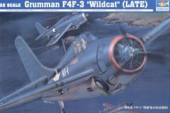 Trumpeter 1/32 Grumman F4F-3 Wildcat late version # 02225 - Plastic Model Kit
