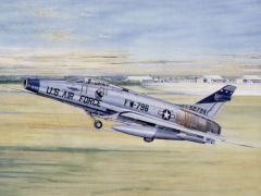Trumpeter 1/32 F-100D Super Sabre # 02232 - Plastic Model Kit