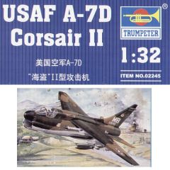 Trumpeter 1/32 A-7D Corsair II # 02245 - Plastic Model Kit