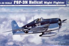 Trumpeter 1/32 Grumman F6F-3N Hellcat Night Fighter # 02258